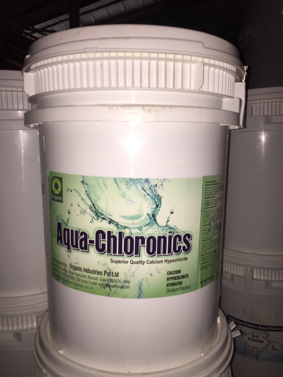 Clorin Aqua Chloronics Ấn độ Aqua Cloronic 70% Thùng 45kg loai tot
